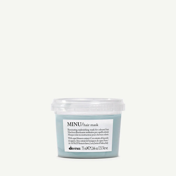 MINU hair mask by Davines 75ml bottle
